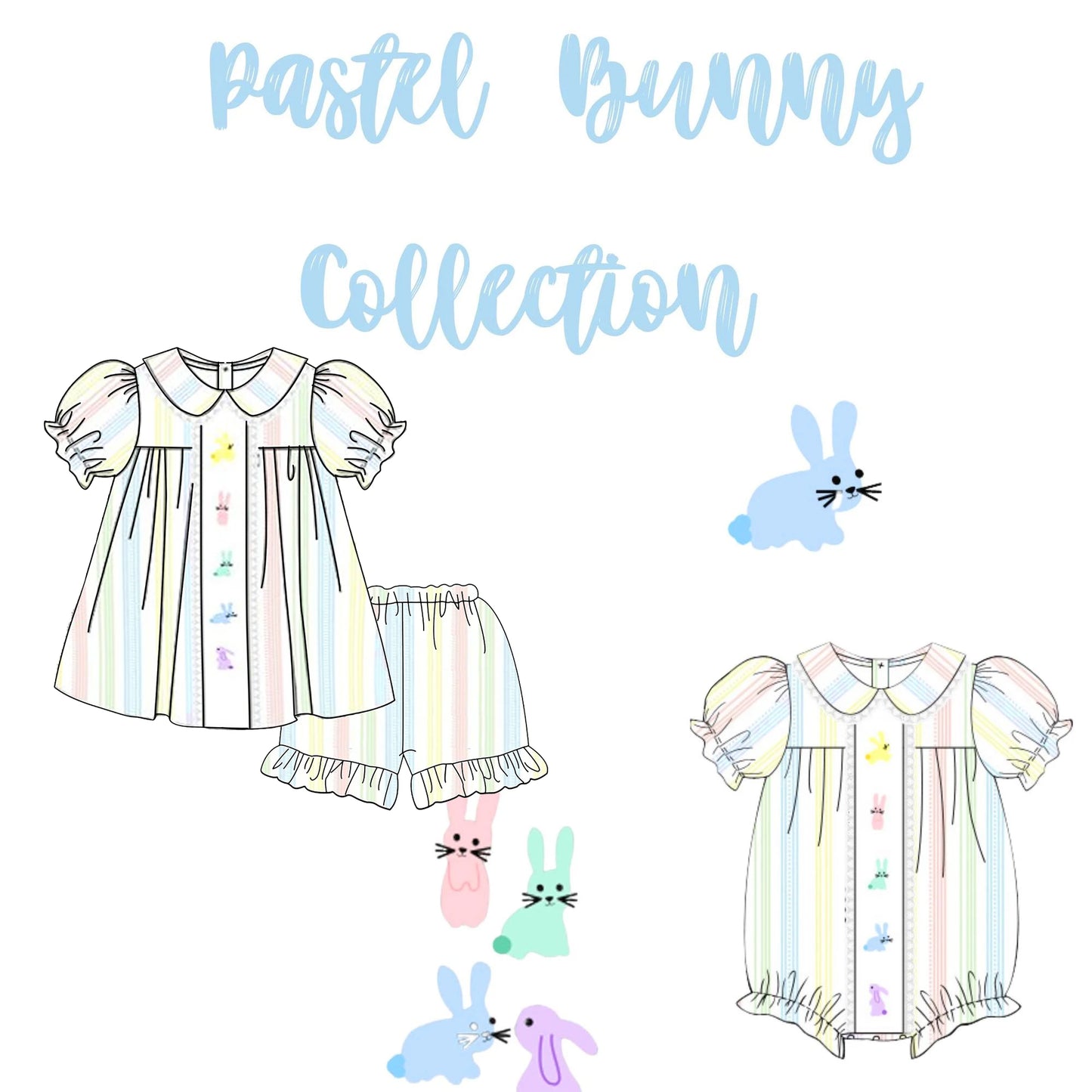 Pastel Bunny set